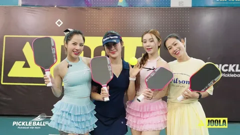 Joola Pro IV Asia Colorway, Vietnam Colorway by Pickleball Việt Nam