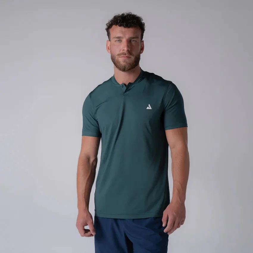 Áo Polo Pickleball Men's Court Polo Club Green Áo Polo Pickleball Men's Court Polo Club Green