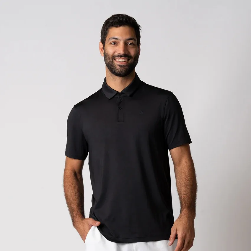 Áo Polo Men's Club Polo Black