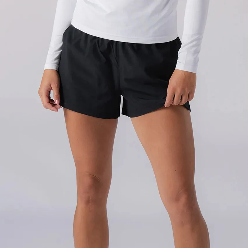 Women's Court Woven Shorts Black Women's Court Woven Shorts Black – quần short pickleball women's court woven shorts black