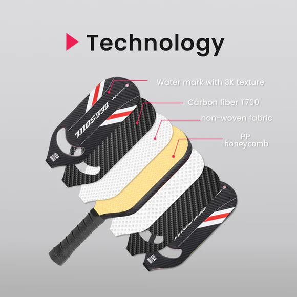 BeeSoul Pro Pickleball Paddles Frost F1 BeeSoul Pro Pickleball Paddles Frost F1