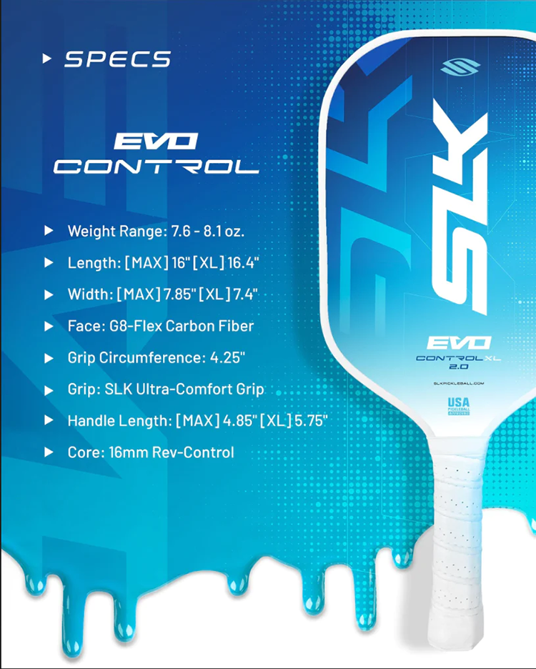 Vợt Pickelball SLK Evo 2.0 - XL chính hãng, giá tốt