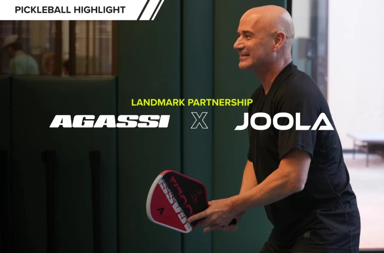 Andre Agassi và JOOLA công bố quan hệ đối tác mang tính bước ngoặt để nâng tầm Pickleball