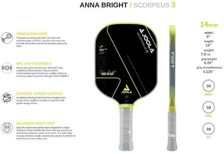 Joola Anna Bright Scorpeus 3