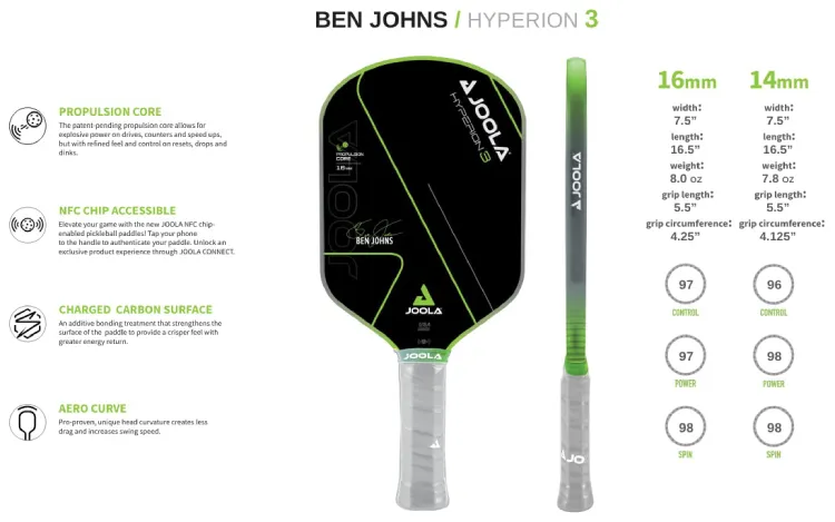 Joola Ben Johns Hyperion 3