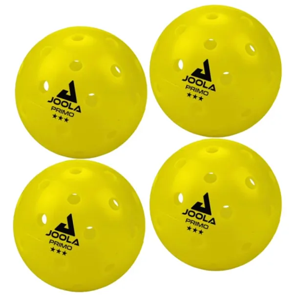 Chất liệu bóng Pickleball làm bằng nhựa cứng độ bền cao, tốc độ nhanh, phù hợp cho chơi ngoài trời