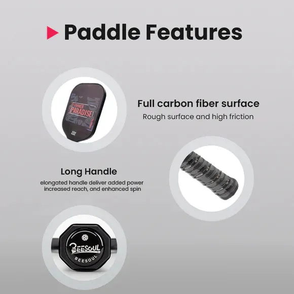 Vợt Pickleball sợi carbon STX2 Vợt Pickleball sợi carbon STX2