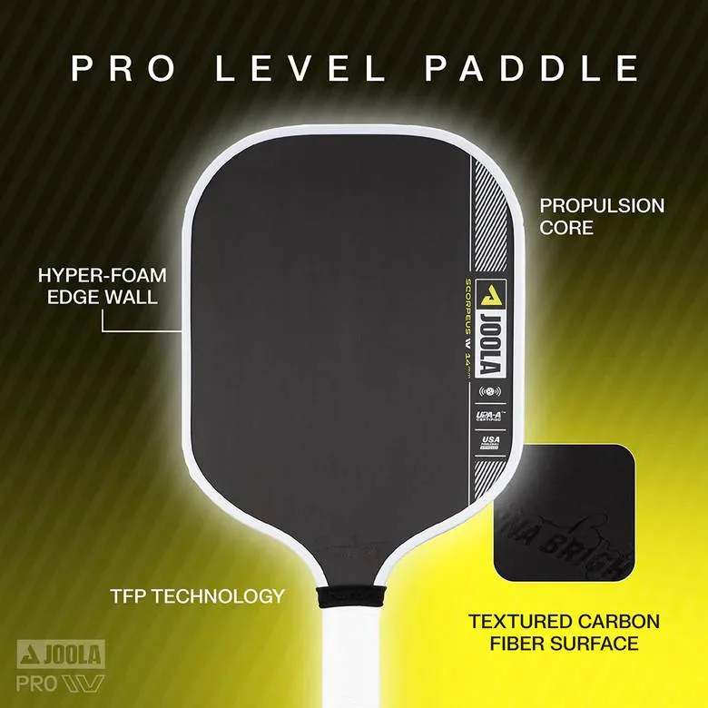 Vợt pickleball Joola Collin Johns Scorpeus Pro IV 16mm - hình ảnh 2