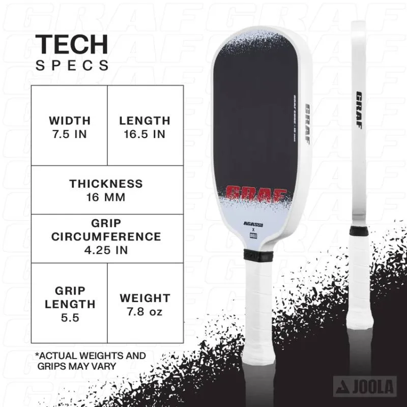 Vợt Pickleball Joola Graf Edge 16mm chính hãng - hình ảnh 3