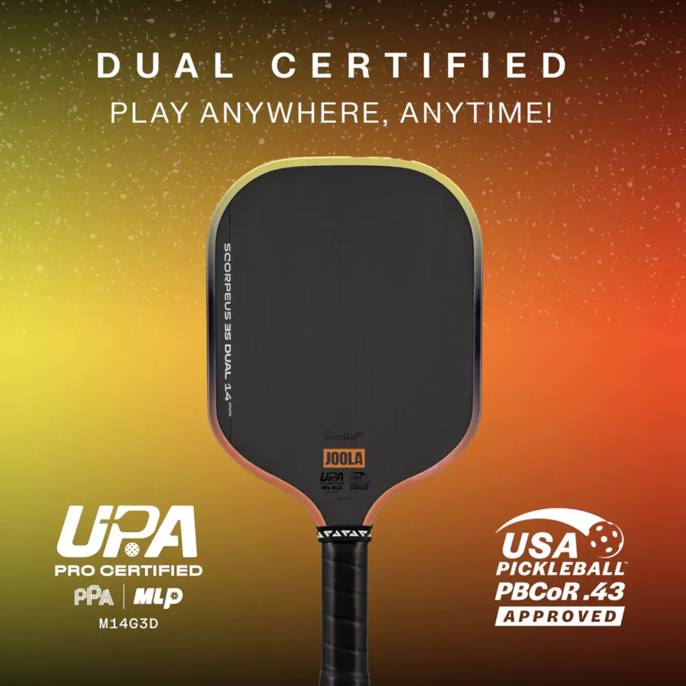 Vợt Pickleball Joola Scorpeus 3S Dual 14mm Vợt Pickleball Joola Scorpeus 3S Dual 14mm - hình ảnh 2