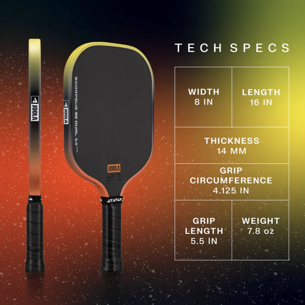 Vợt Pickleball Joola Scorpeus 3S Dual 14mm Vợt Pickleball Joola Scorpeus 3S Dual 14mm