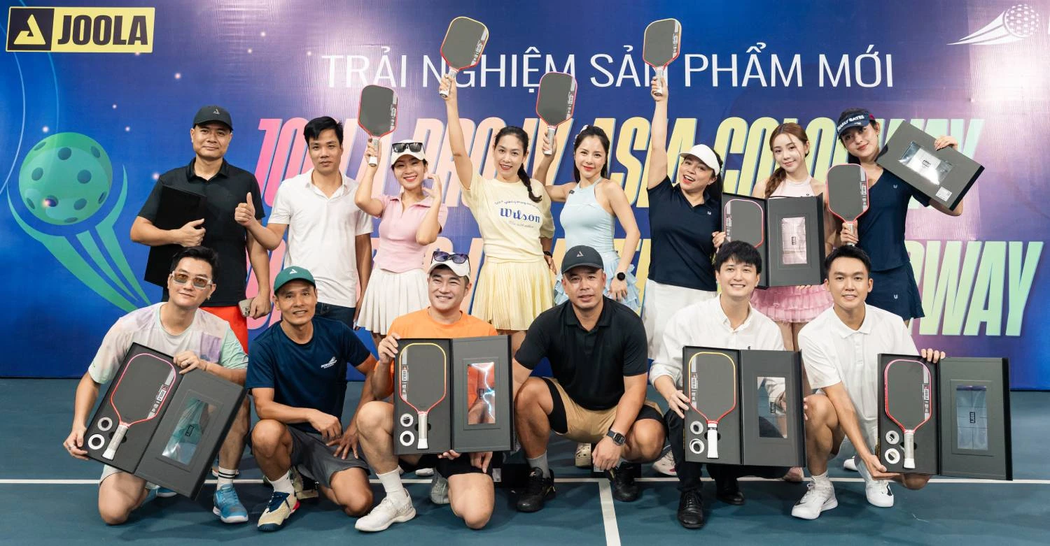 Các diễn viên, ca sỹ, nghệ sỹ lựa chọn Pickleball Việt Nam