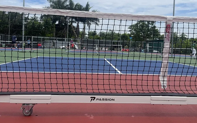 Lưới Pickleball Passion Pro màu trắng sữa