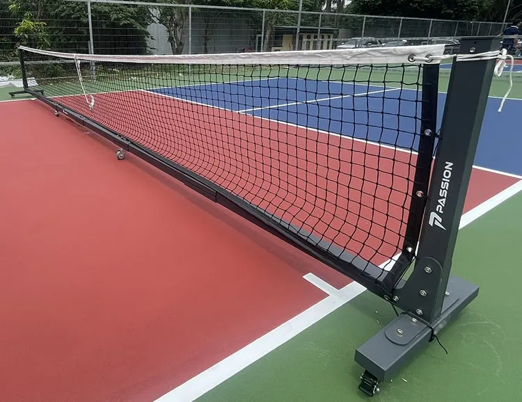 Lưới Pickleball Passion Pro tiêu chuẩn thi đấu màu đen