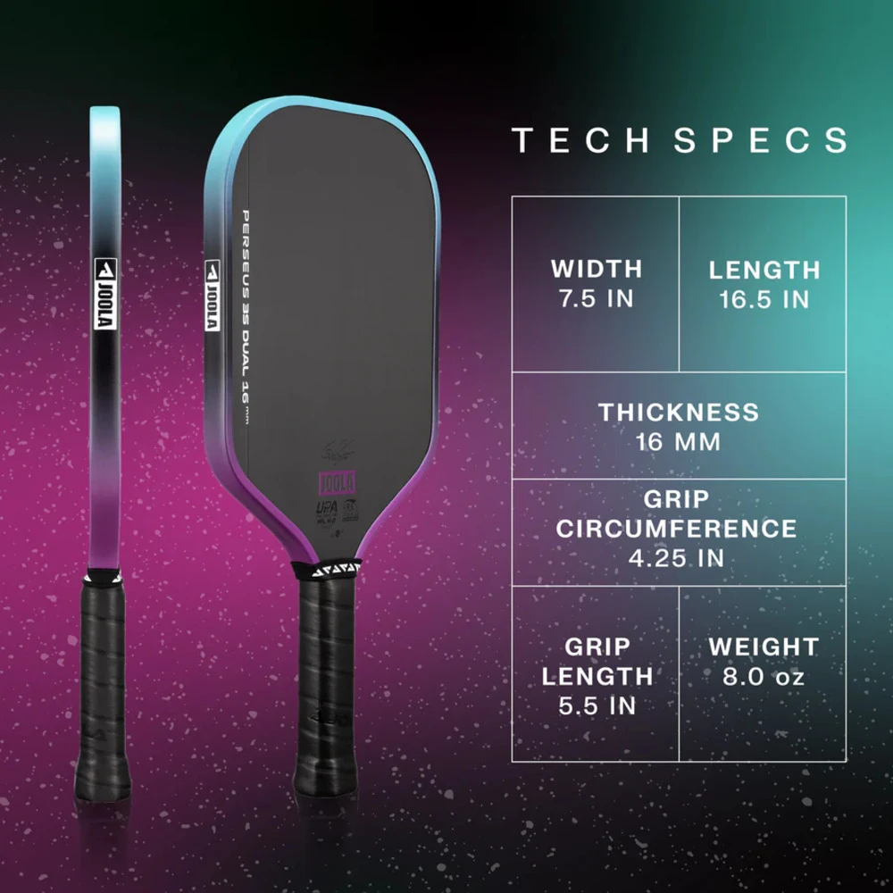 Vợt Joola Perseus 3S Dual 14mm tốc độ vượt trội Vợt Joola Perseus 3S Dual 14mm tốc độ vượt trội