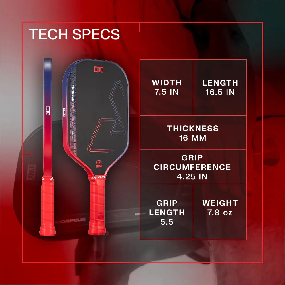 Vợt Joola Perseus Heat Vision Red 16mm Vợt Joola Perseus Heat Vision Red 16mm