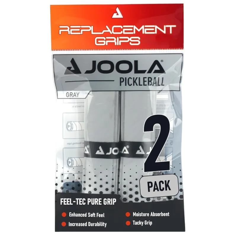 Quấn cán vợt pickleball JOOLA Feel-Tec Pure Grip màu xám