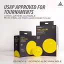 Bóng Pickleball JOOLA Heleus Pickleballs (4 pack) — ảnh 4