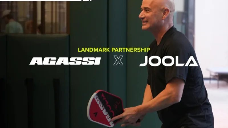 Andre Agassi và Joola công bố quan hệ đối tác để nâng tầm pickleball