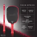 Vợt Pickleball JOOLA Agassi Pro 14mm — ảnh 4