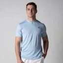 Áo Polo Pickleball JOOLA nam Court Blue Breeze — ảnh 1
