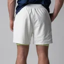 Quần Short Pickleball JOOLA nam Woven 2-in-1 White — ảnh 3