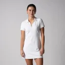 Váy Polo Pickleball JOOLA nữ Club Novelty White — ảnh 1