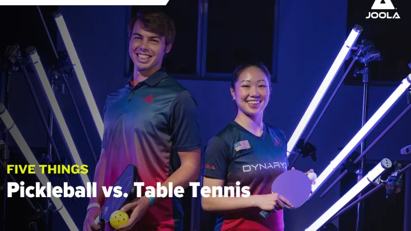 Pickleball và bóng bàn khác nhau thế nào?