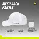 Mũ Pickleball JOOLA Scorpeus (White) — ảnh 4