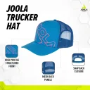 Mũ Pickleball JOOLA Trucker (Blue) — ảnh 2