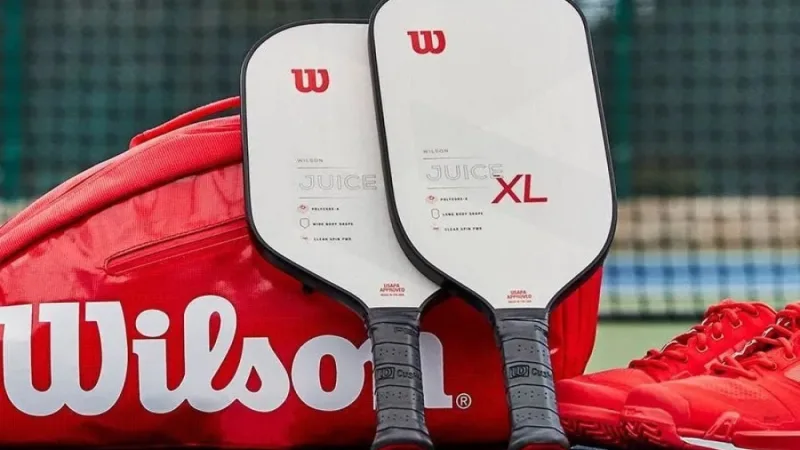 Cấu tạo vợt pickleball Wilson: Mặt, lõi, độ dày và shape