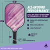 Vợt Pickleball Journey Purple
