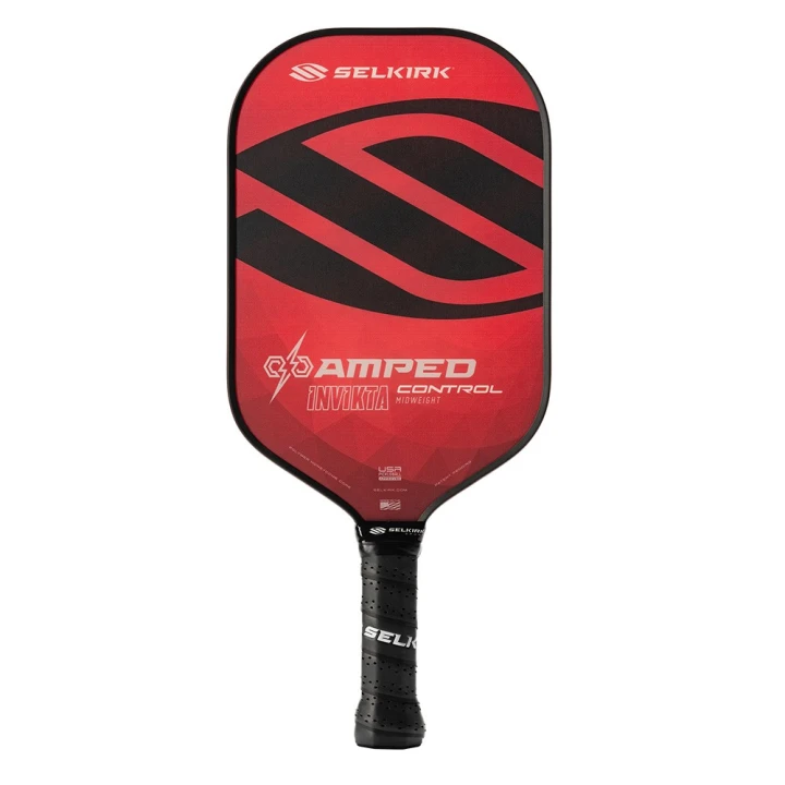 Vợt Pickleball AMPED Control Invikta Midweight Red