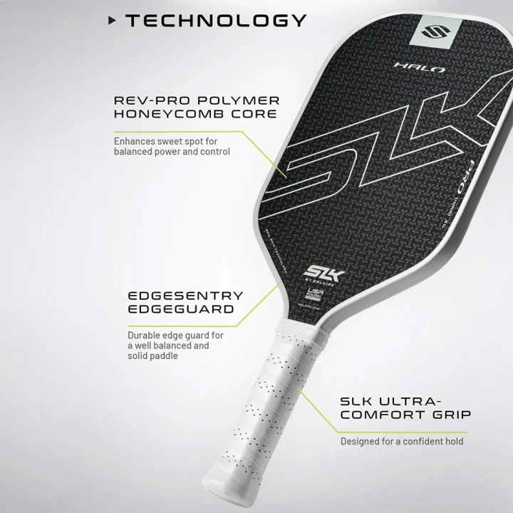 Vợt Pickleball SLK Halo Pro XL Blue