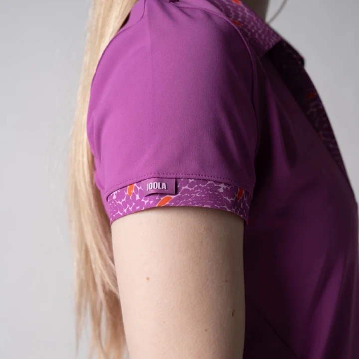 Women's Club Novelty Polo Dress Passion Purple