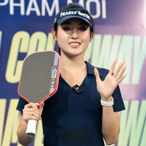 Á Hậu Huyền My nói về Pickleball Việt Nam
