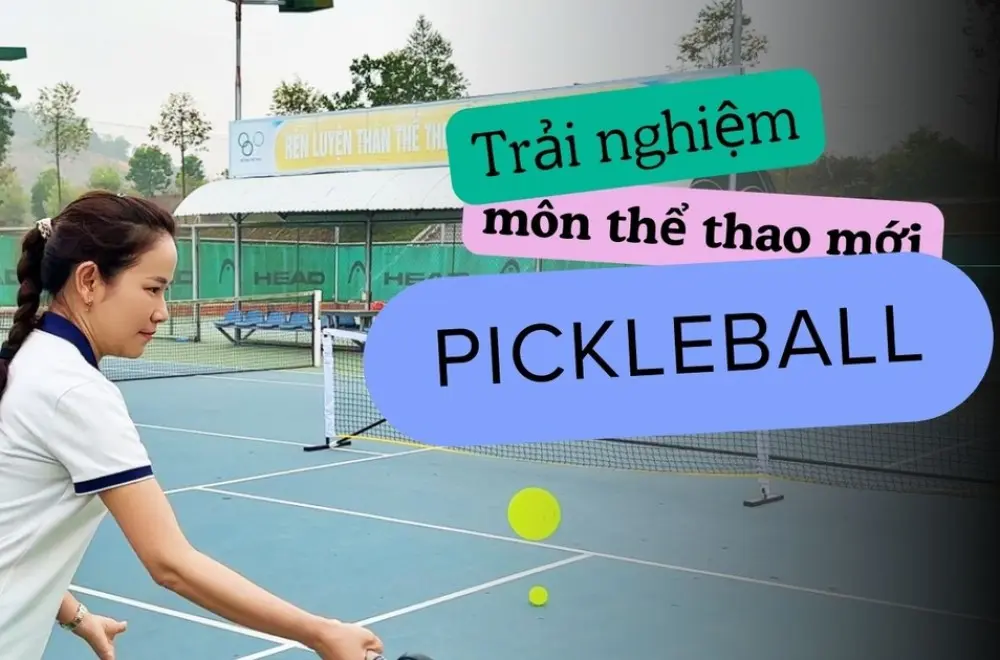 Buổi tập pickleball đầu tiên cho người mới bắt đầu
