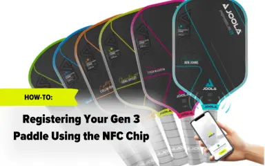 Đăng ký vợt Pickleball JOola thế hệ 3 bằng chip NFC